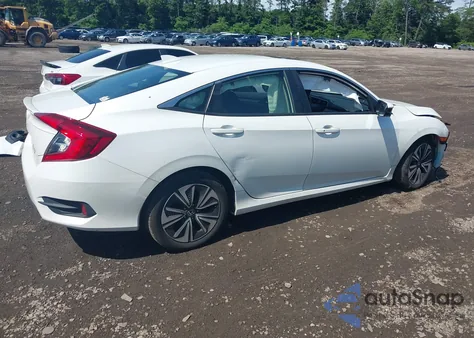 2018 Honda Civic Ex-T from USA, damaged, VIN JHMFC1F34JX024754